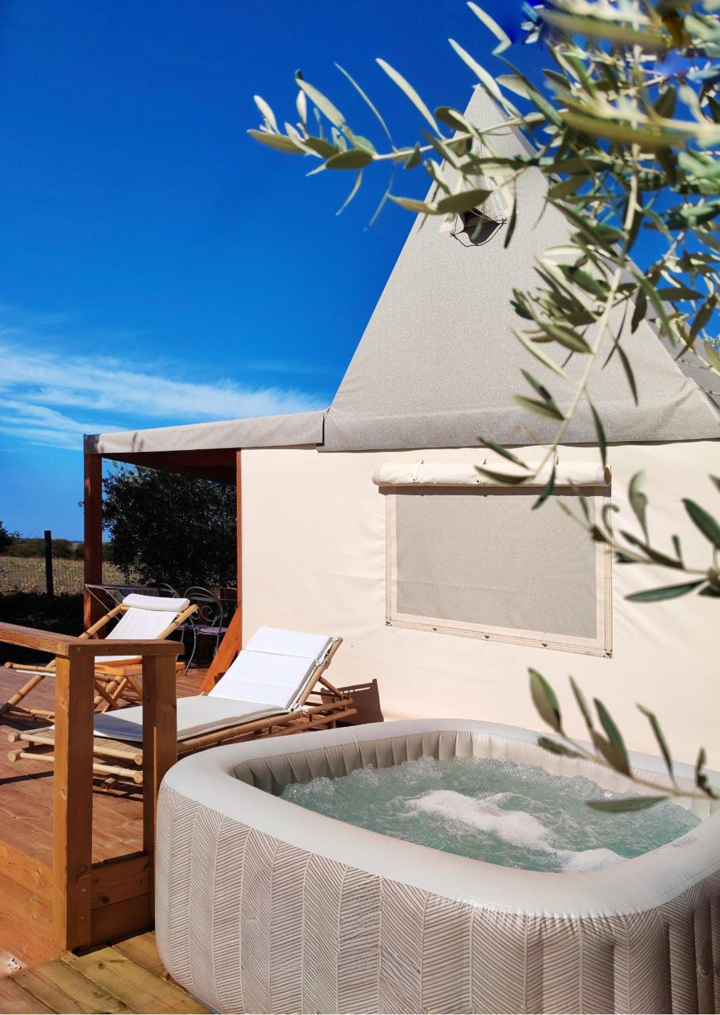 I Sicomori - Seme Di Carota - Glamping E Appartamenti Con Piscina A 萨杜勒尼亚 外观 照片