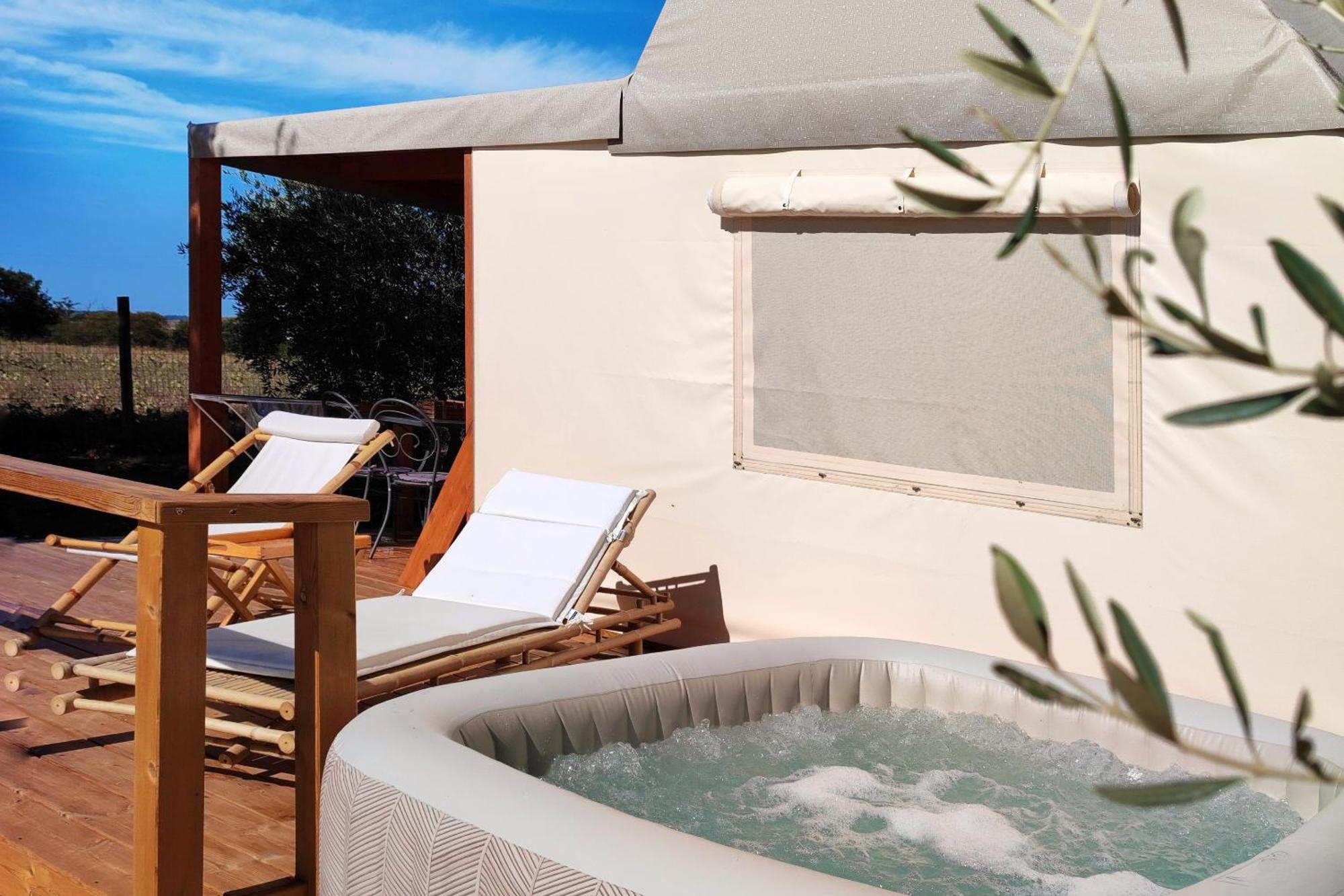 I Sicomori - Seme Di Carota - Glamping E Appartamenti Con Piscina A 萨杜勒尼亚 外观 照片